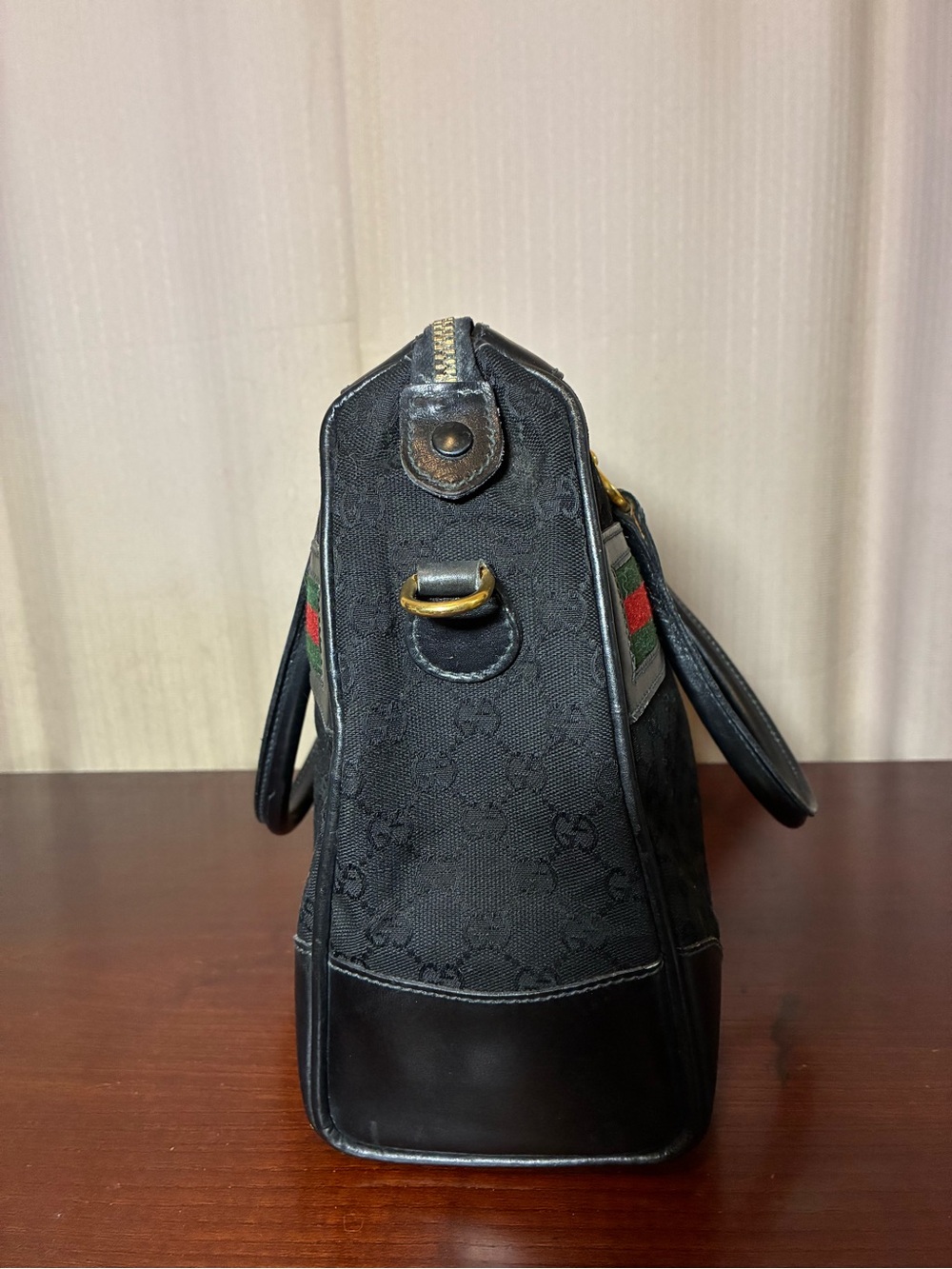 Gucci Vintage Sherry line Tote - Picture 5 of 14